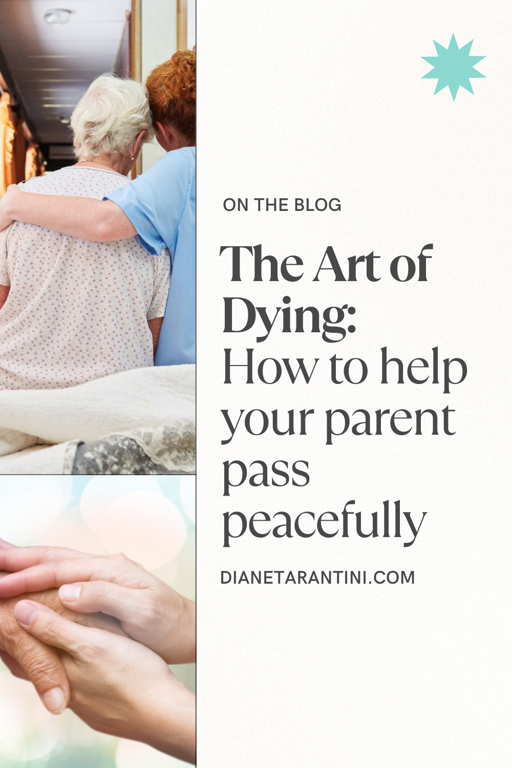 How to care for a dying parent. When your elderly parent is dying