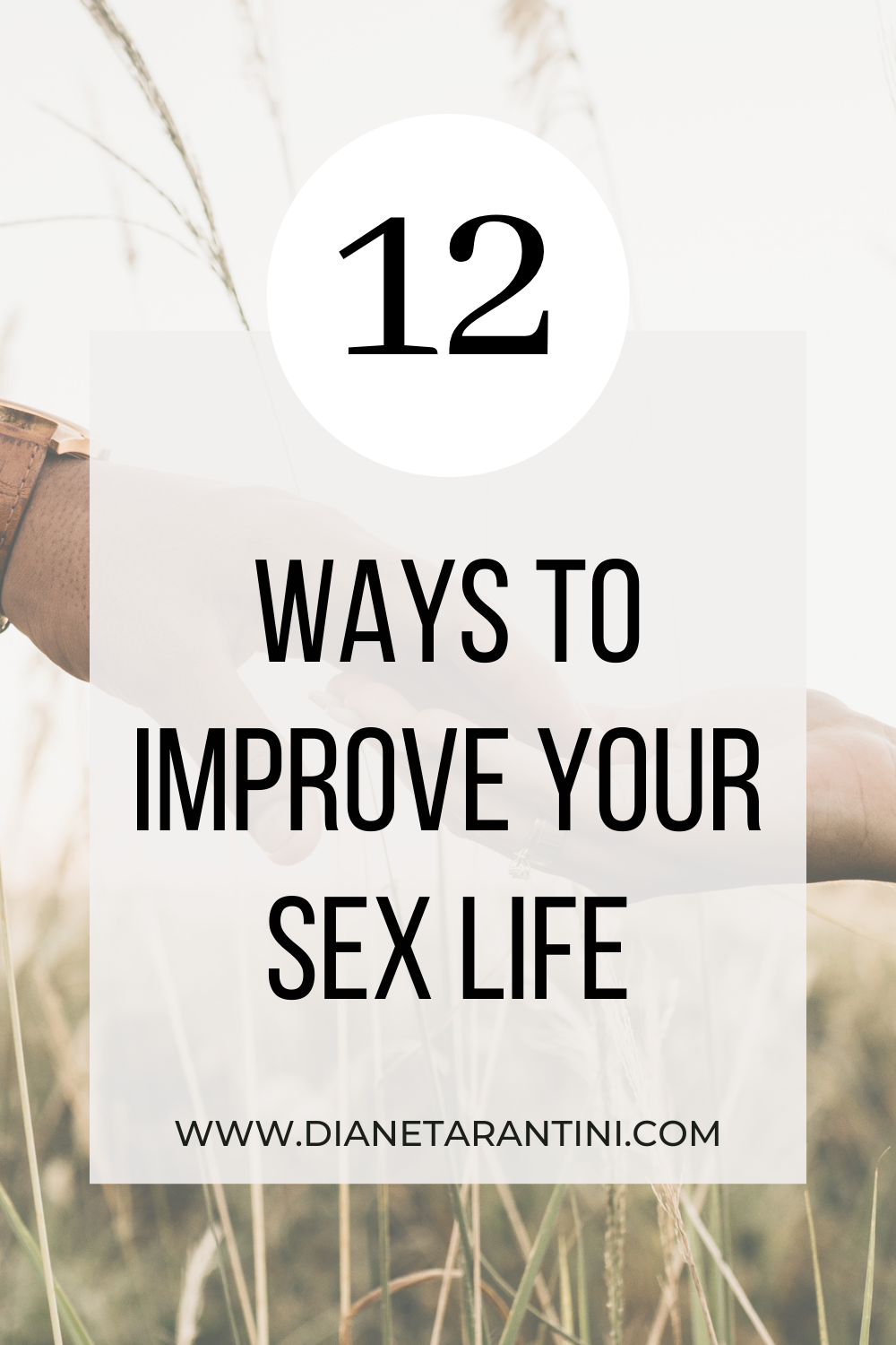 How to improve your sex life with your spouse