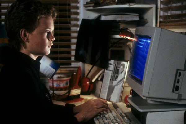 The Secret (hidden inside every episode of Doogie Howser, M.D.): image of Doogie at his computer.