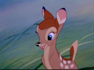 Image of Faline, Bambi's girlfriend, to illustrate the post on the Harvey Weinstein situation.