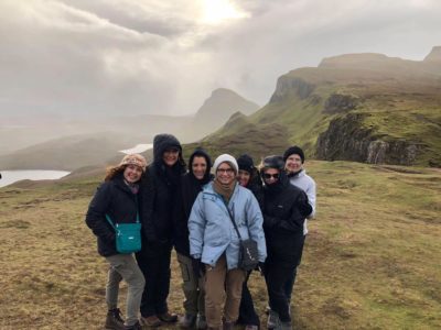 Scotland Revisited: Image of group of ladies at Quiraing in Scotland.